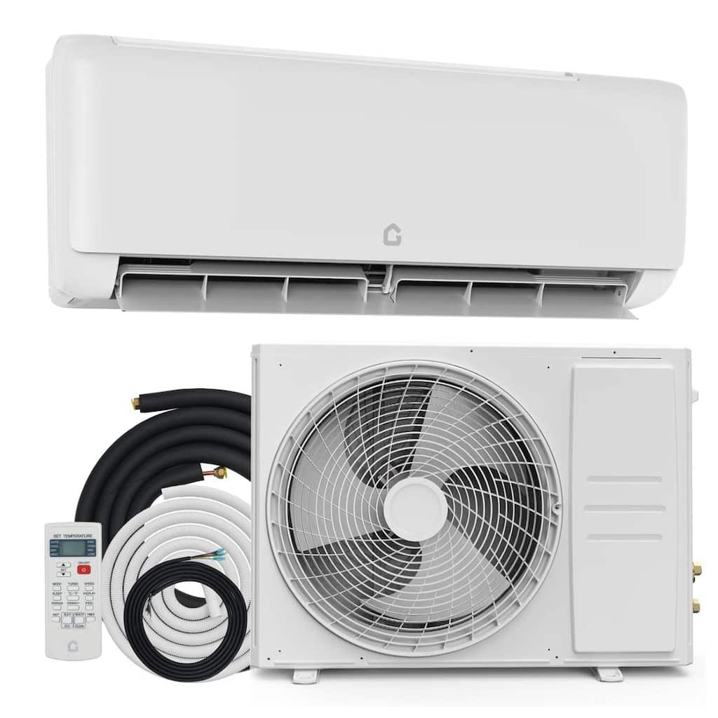 18000 Btus Mini Split Air Conditioner Smart & Remote Control for Up to 1250 Sq. Ft.