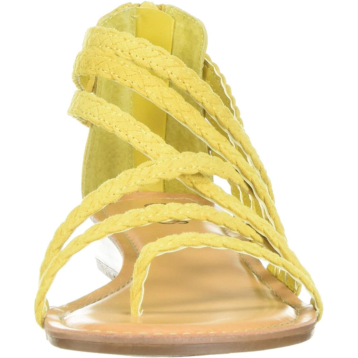 carlos santana gold leaf sandals
