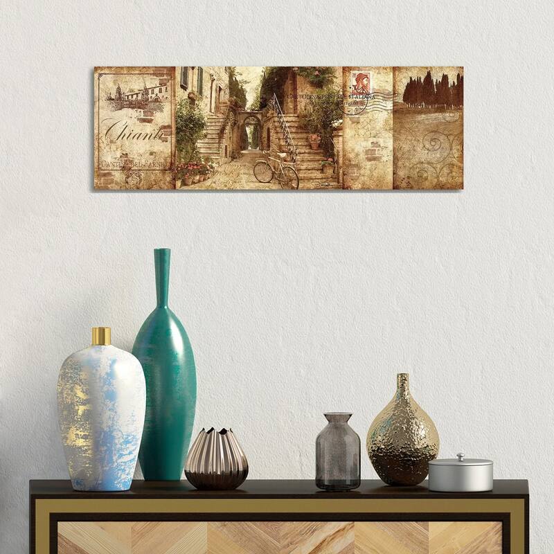 iCanvas "Tuscany" by Keith Mallett Canvas Print - 12x36x1.5