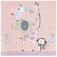 preview thumbnail 16 of 54, SAFAVIEH Carousel Kids Brandusa Animal Rug 6'7" Square - Blush Pink - Square