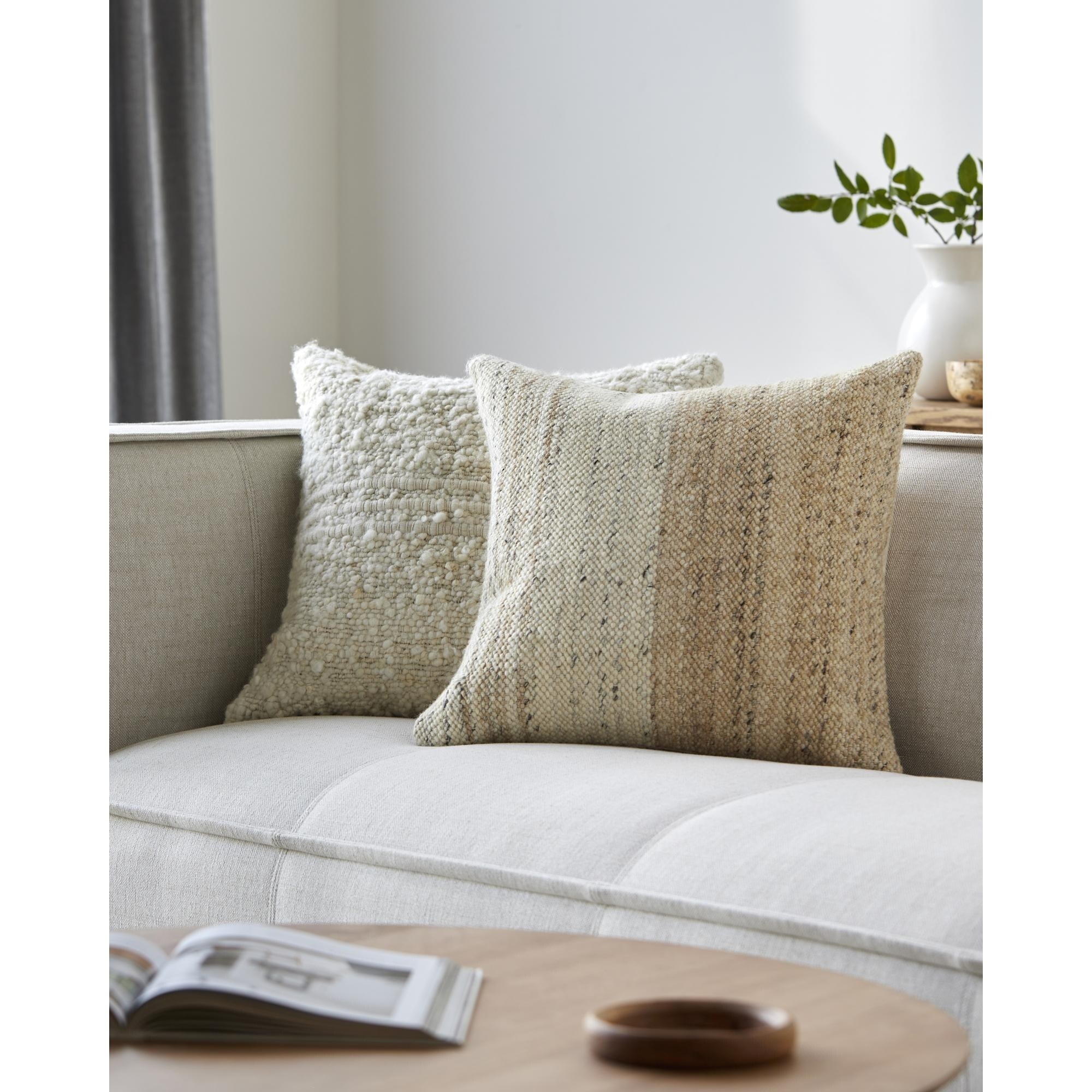 Kierstin Modern Contemporary Textured Accent Pillow On Sale Bed Bath Beyond 39110023