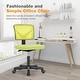preview thumbnail 46 of 44, Office Computer Desk Chair with Wheels, Ergonomic Low-Back Mesh Rolling Work Swivel Chairs, Armless Comfortable Lumbar Support