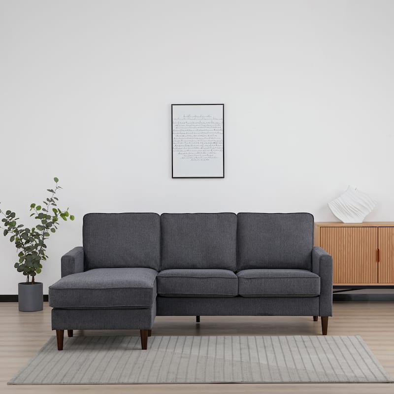 Rachel Sectional Sofa - Dark Gray