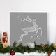 preview thumbnail 8 of 8, Reindeer II-Premium Gallery Wrapped Canvas - Ready to Hang - Multi-Color