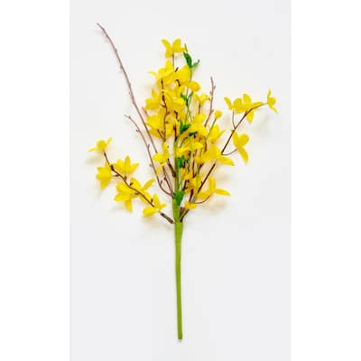 16" Artificial Forsythia Pick, Set of 6 - 16