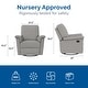 preview thumbnail 37 of 38, Baby Relax Terrin 3-in-1 Gliding Swivel Recliner Chair
