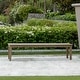 preview thumbnail 2 of 8, Uttermost Forsyth Dark Gray Outdoor Bench