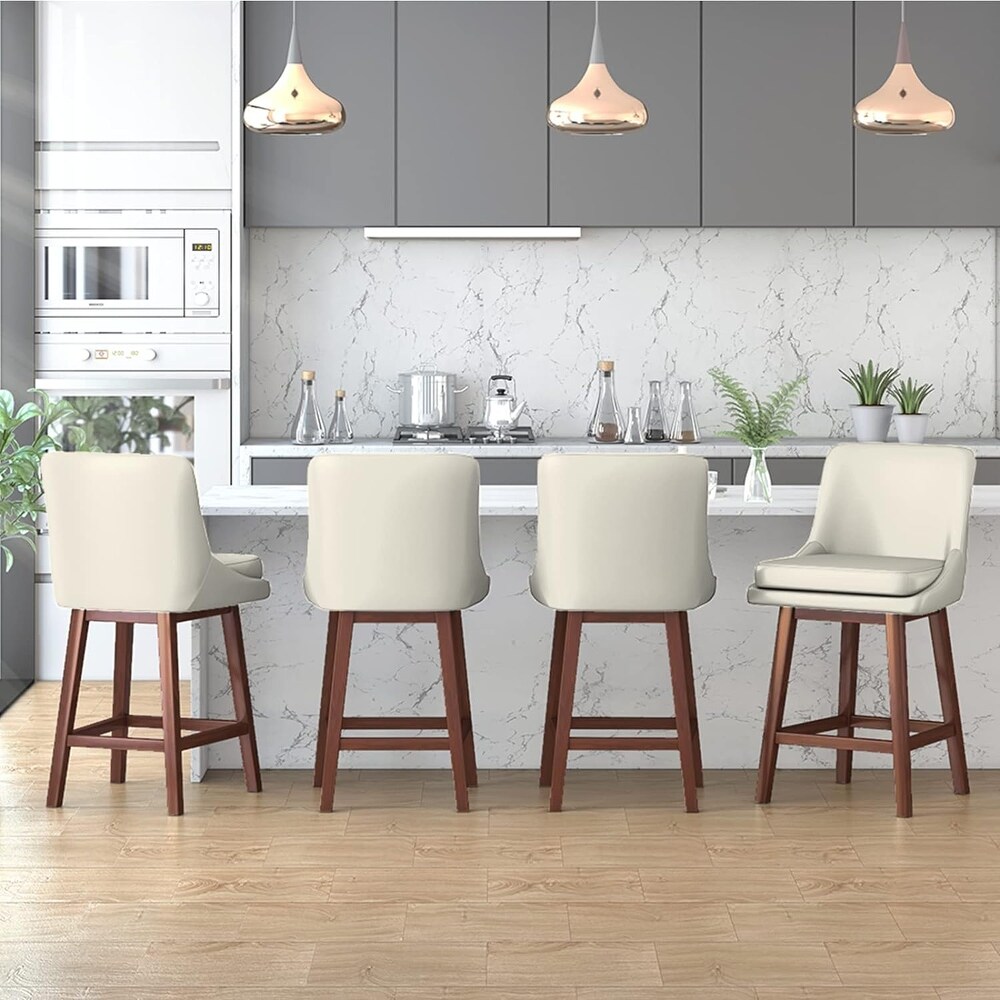 Cream Counter and Bar Stools Bed Bath Beyond