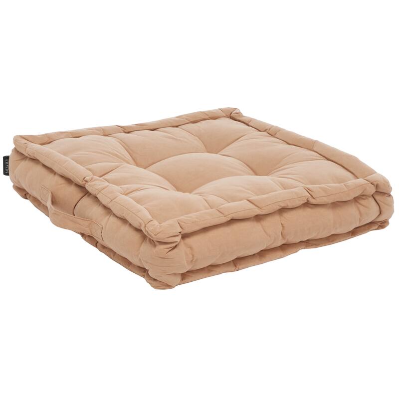 SAFAVIEH Isgard Tufted 18-inch Square Floor Pillow with Insert