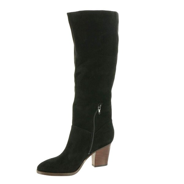 tommy hilfiger women's rosario block heel boots