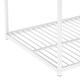 preview thumbnail 10 of 26, Modern Minimalist Metal Low Bunk Bed