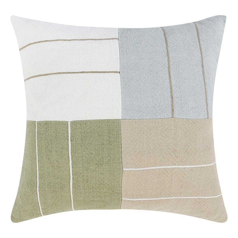 Villa by Classic Home Niya Multicolor Linen Blend Throw Pillow