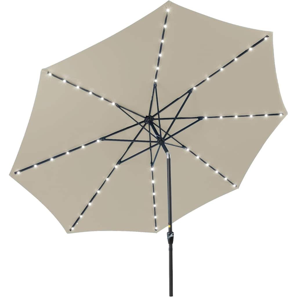 Large Outdoor Patio Umbrella with Push Button Tilt