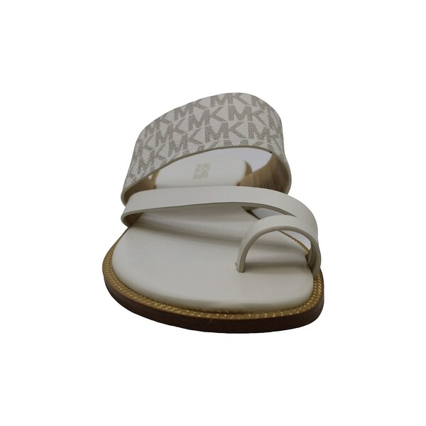 michael kors pratt flat sandals