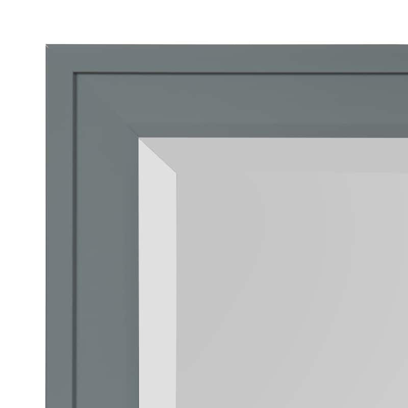 Bosc Framed Decorative Rectangle Wall Mirror