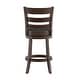 preview thumbnail 17 of 42, Verona Ladder Back Swivel Counter Height Stool by iNSPIRE Q Classic