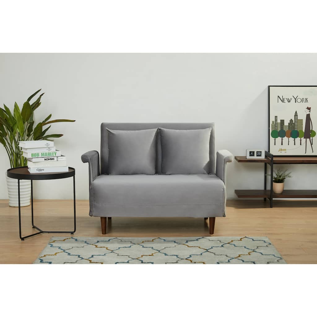 Artdeco Home - Boston & Cypress Convertible Futon Chair