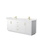 preview thumbnail 94 of 114, Miranda Double Vanity Set, Cultured Marble Top, No Mirror