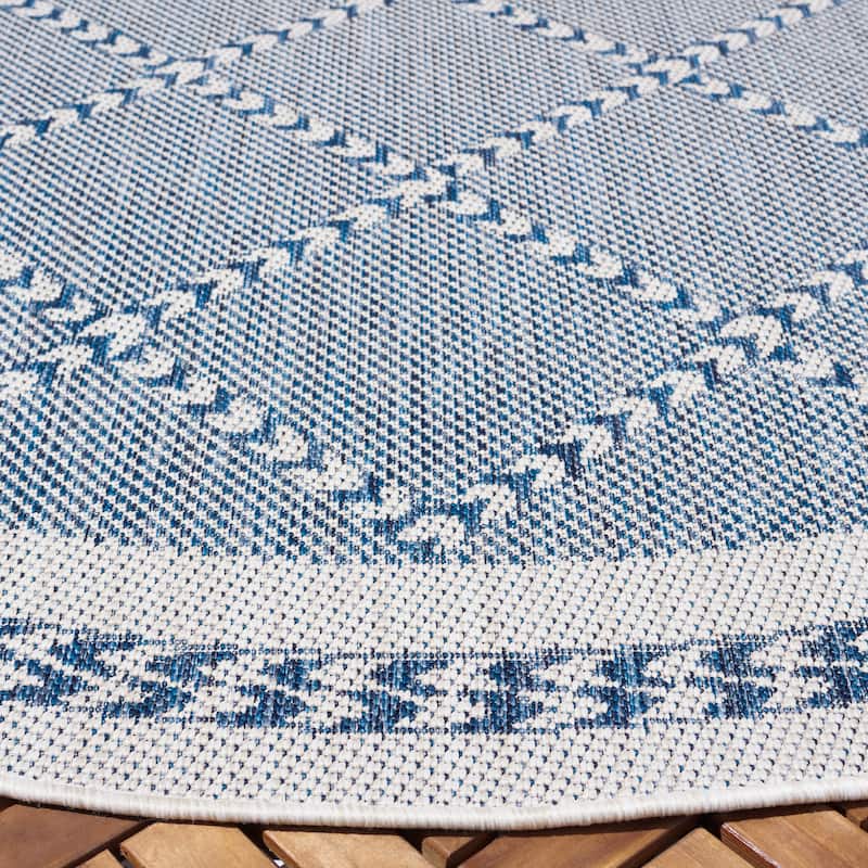SAFAVIEH Courtyard Minija Transitional Indoor/Outdoor Rug