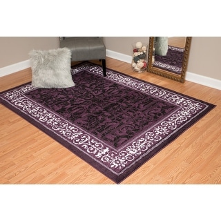 Westfield Home Montclaire Genevieve Traditional Area Rug - Bed Bath ...