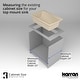 preview thumbnail 38 of 50, Karran Drop-In Quartz Single Bowl Kitchen Sink