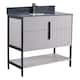 Option Bright Taupe - Black Hardware
