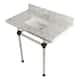 Option Carrara Marble / Oil Rubbed Bronze