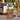 Adeco Concrete Accent Table Modern Outdoor Side Table
