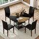 Option Black-4 Chairs