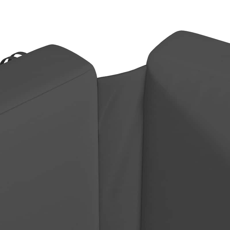 California Umbrella Outdoor Chaise Lounge Cushion, 24" x 78", 3.5" Thick, Memory Foam, Solstice Olefin Fabric