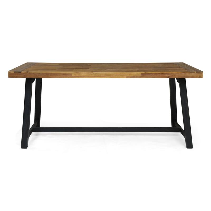 Castellina Wood/ Resin Outdoor 7-piece Dining Set by Christopher Knight Home