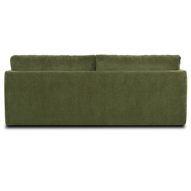 Poly & Bark Lea 90" Sofa - Includes 2 Bloster Pillows and Removable Cushion Covers