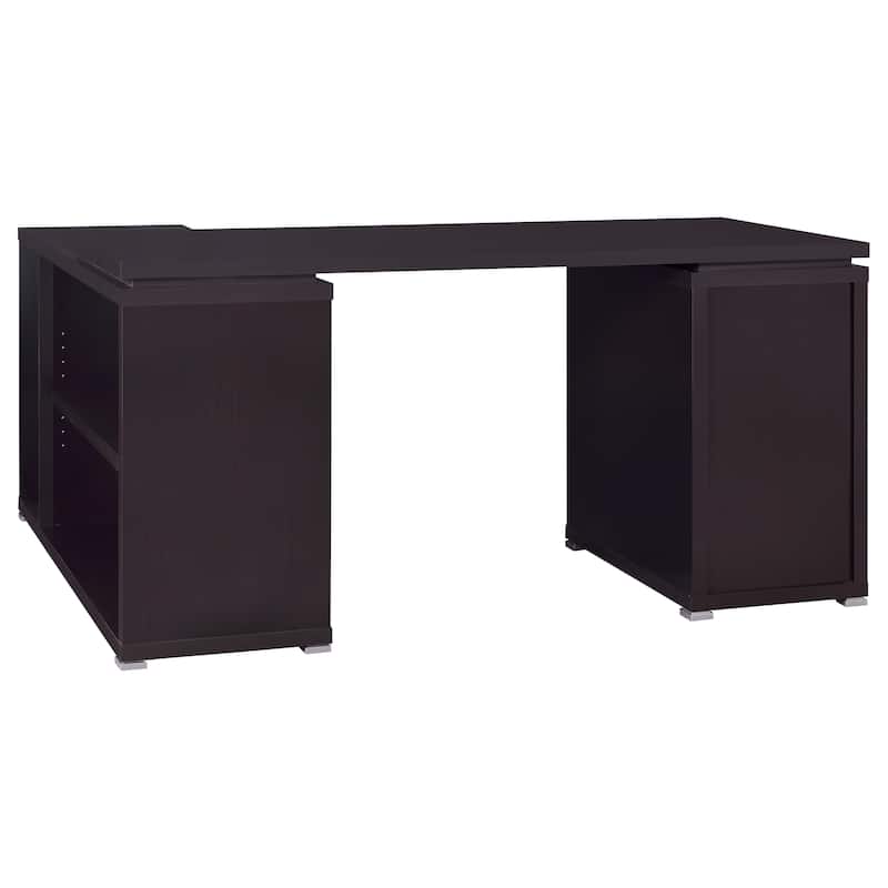 Yvette 60-inch 3-Drawer L-Shape Computer Desk