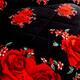 3-Piece Floral Printed Sherpa-Backing Reversible Comforter Set