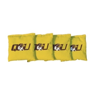Replacement Quincy Hawks Yellow Cornhole Bags