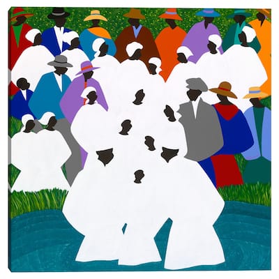 Wade in Da Wata by Synthia SAINT JAMES Canvas Art Print