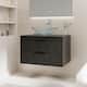 Option 30-2 Glass clear boat sink