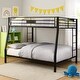 preview thumbnail 1 of 5, Claren Twin/Queen Bunk bed in Industrial Style