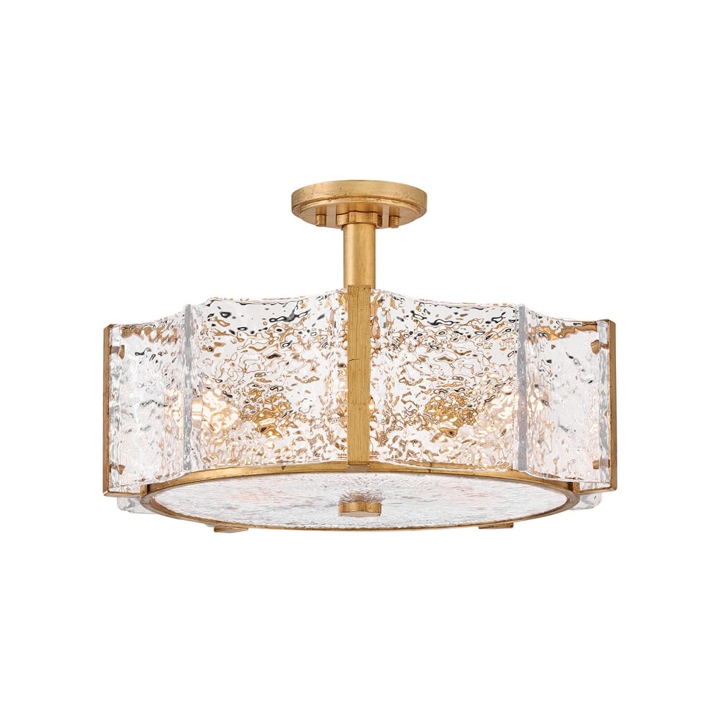 Fredrick Ramond FR41603 Florian 5 Light 21" Wide Semi-flush Ceiling