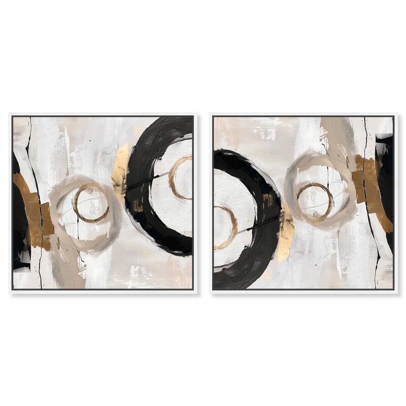 Stylish Sneakerhead Canvas by Art Remedy - 30" x 45" - Gold