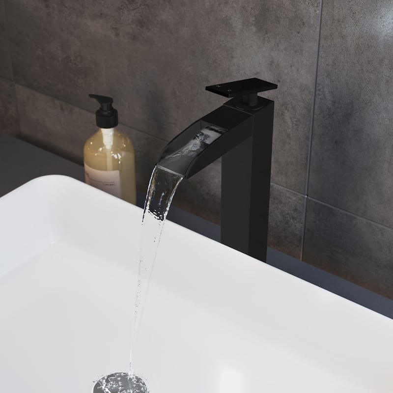 Swiss Madison SM-BF51 Concorde 1.2 GPM Single Hole Bathroom Faucet - Matte Black