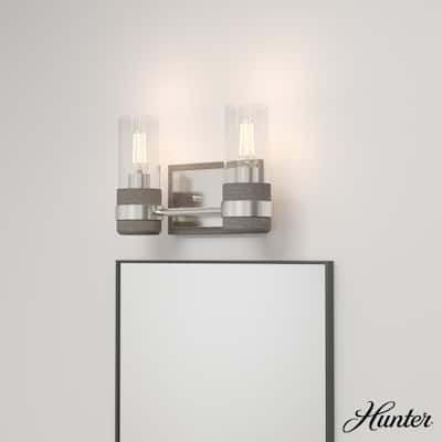 Hunter River Mill Rustic Vanity Wall Light - Mountain, Modern Farmhouse - Damp Rated!
