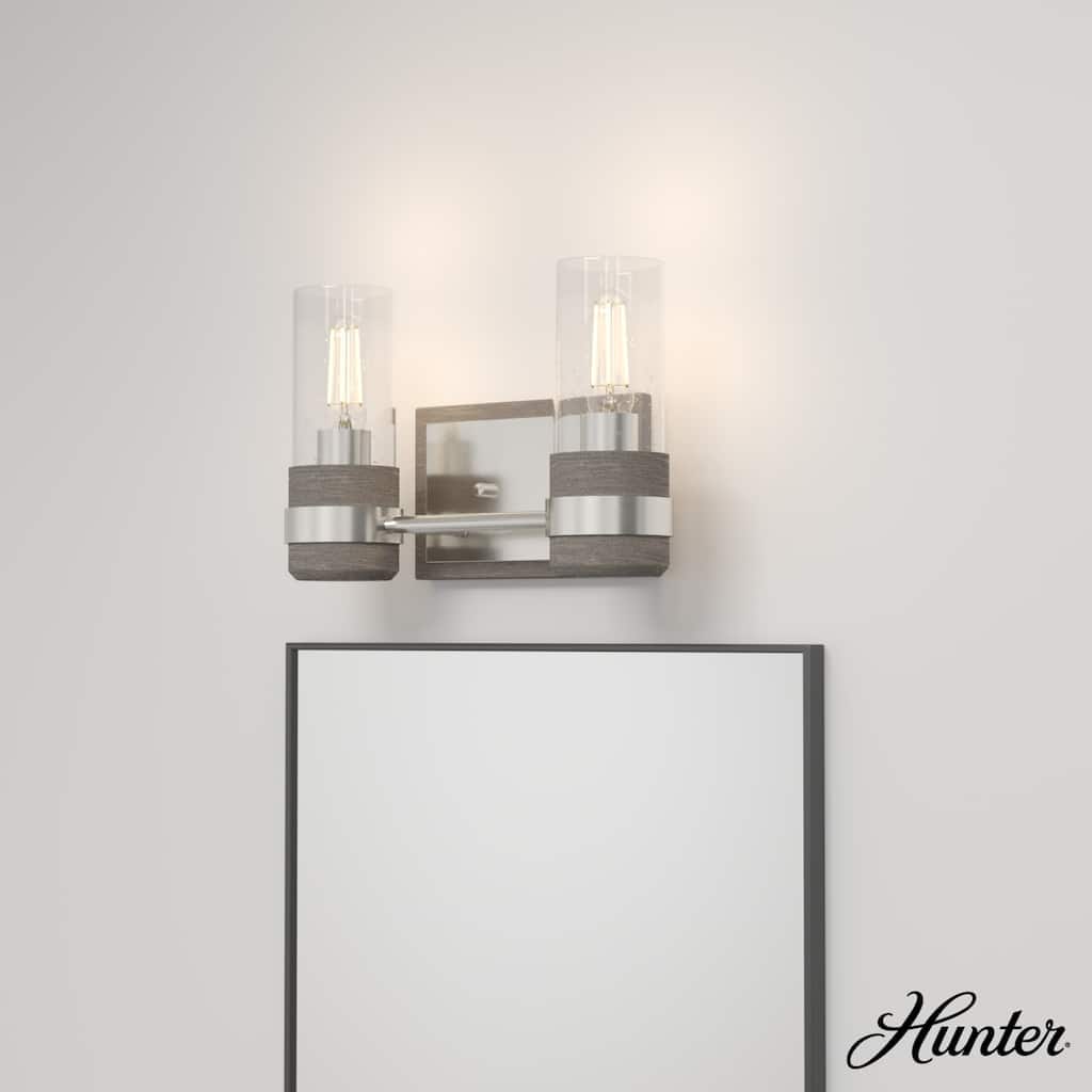Hunter River Mill Rustic Vanity Wall Light - Mountain, Modern Farmhouse - Damp Rated!