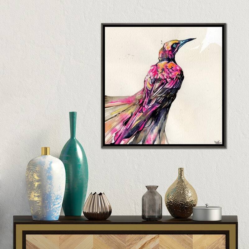 iCanvas "Grackle I" by Swartz Brothers Art Framed