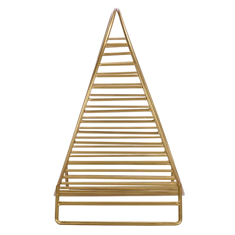 SEI Furniture Torryann Metal Log Holder - 18"W x 12"D x 18"H