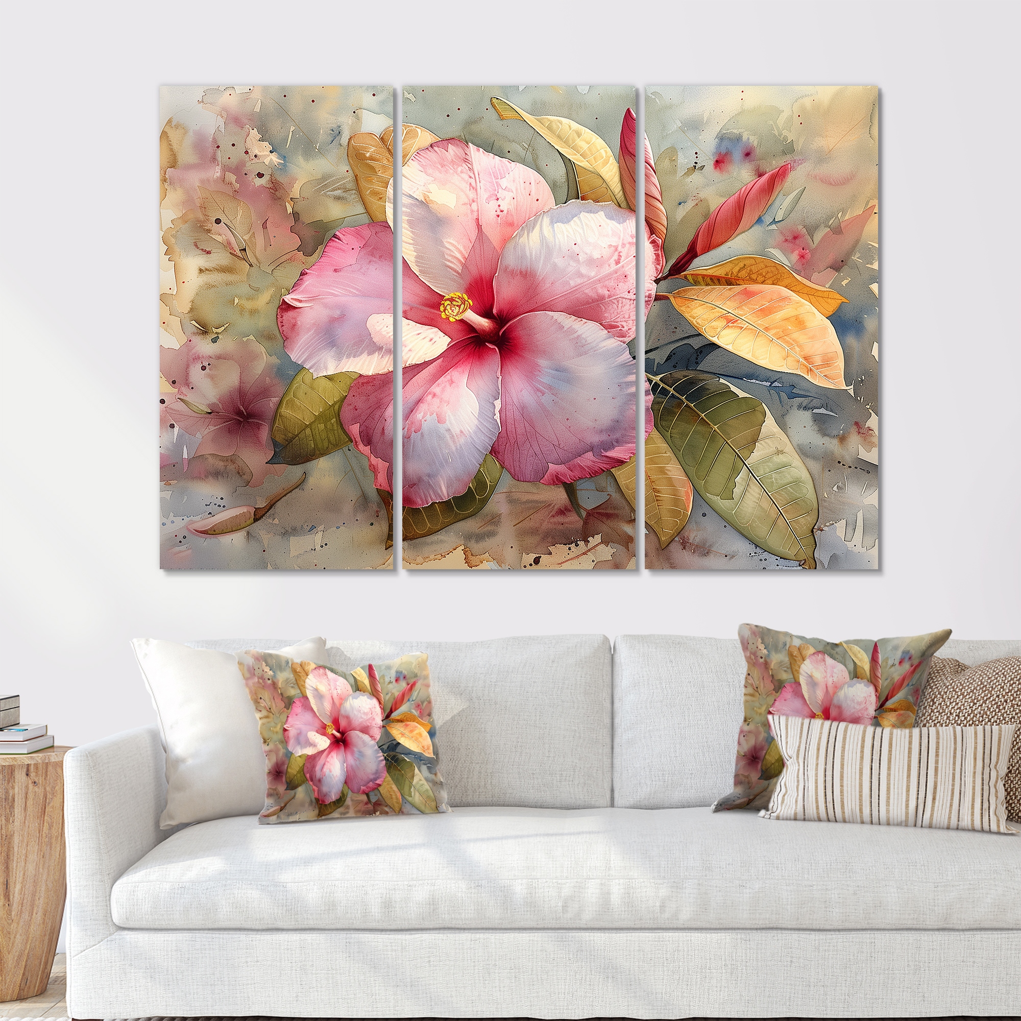 【363】plumeriaページ Zio Botanelle - Plumeria Mosaic