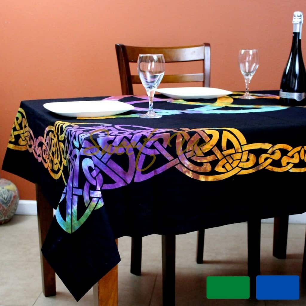 Celtic Triquetra Trinity Tablecloth Square