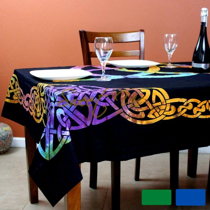 Celtic Triquetra Trinity Tablecloth Square
