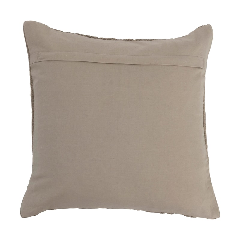 Woven Cotton Chenille Jacquard Pillow