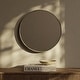 preview thumbnail 67 of 80, Classic Wooden Frame Farmhouse Round Wall Mirror